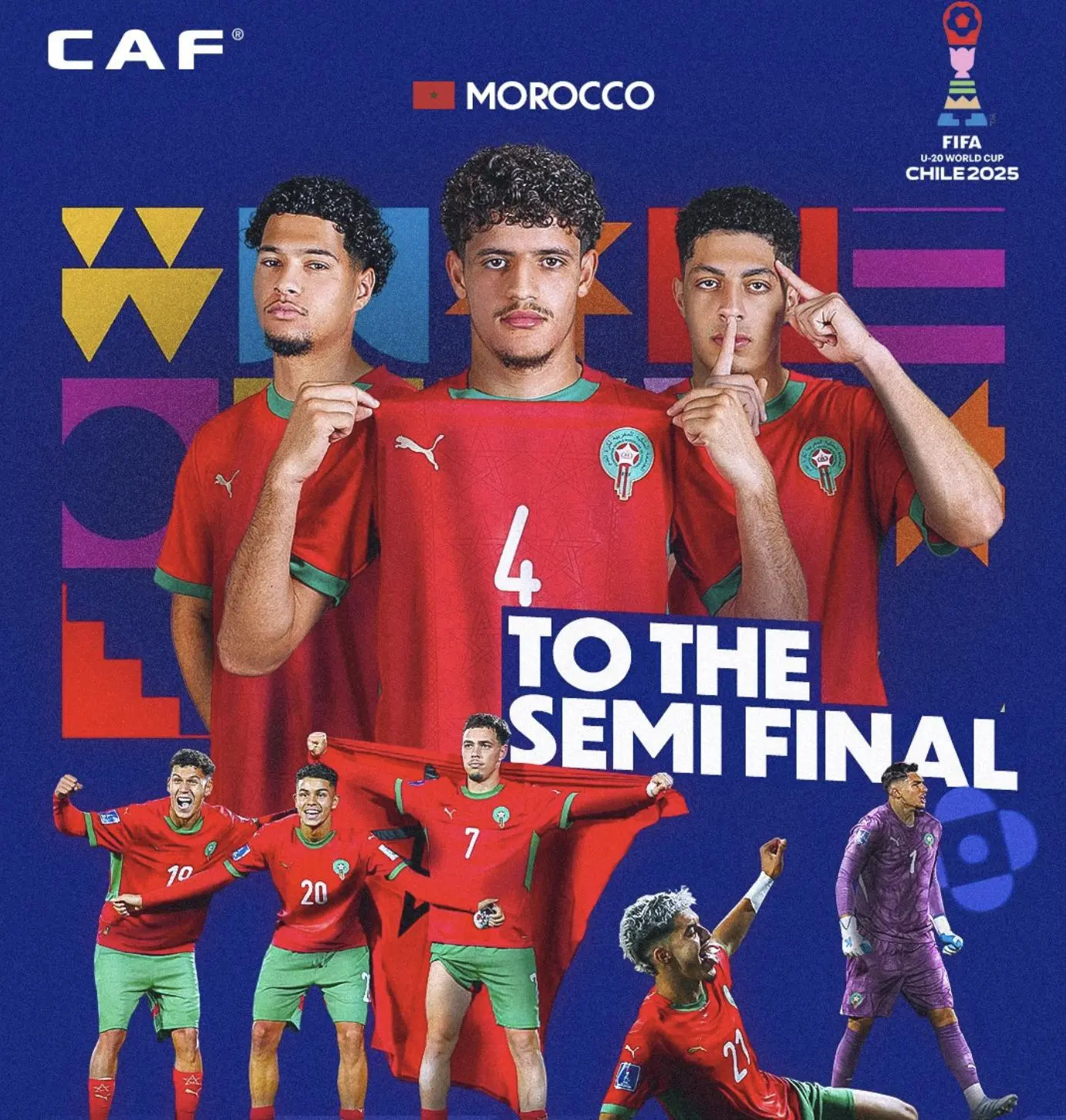 会摩洛哥由, 次闯进世青